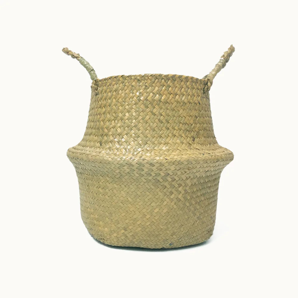 Foldable Wicker Flowerpot & Home Organizer