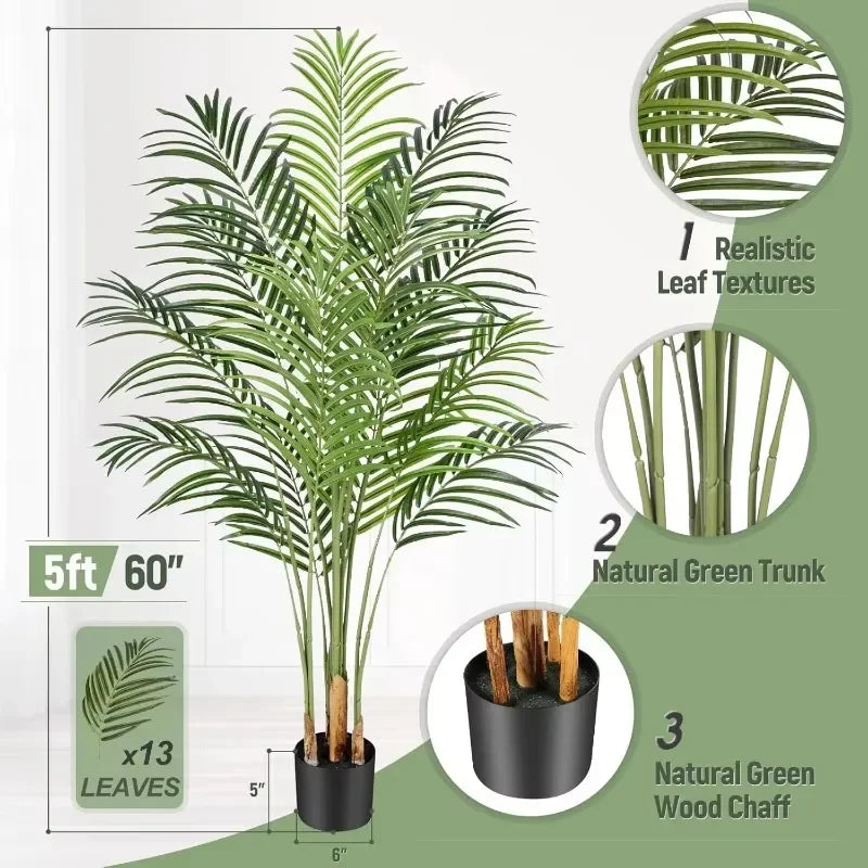 Areca Palm Faux Tree – 150 cm