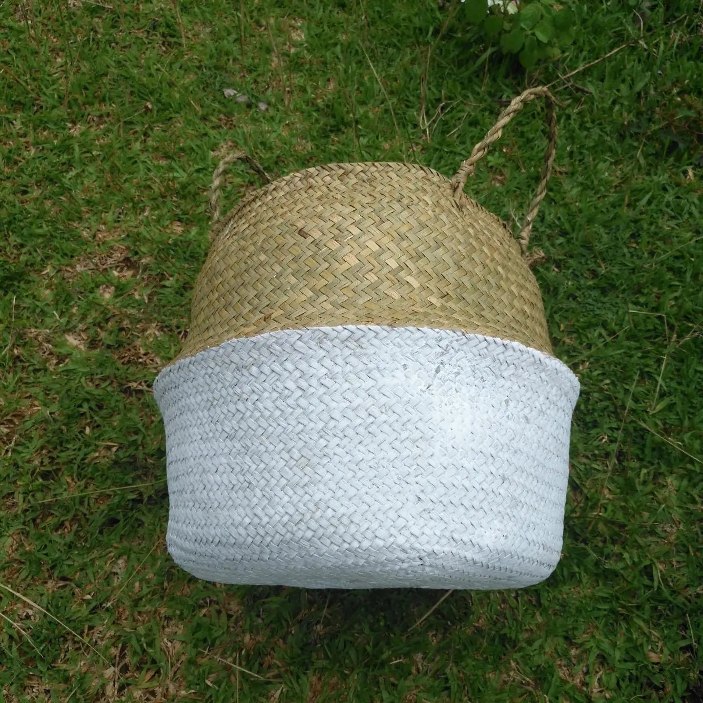Foldable Wicker Flowerpot & Home Organizer