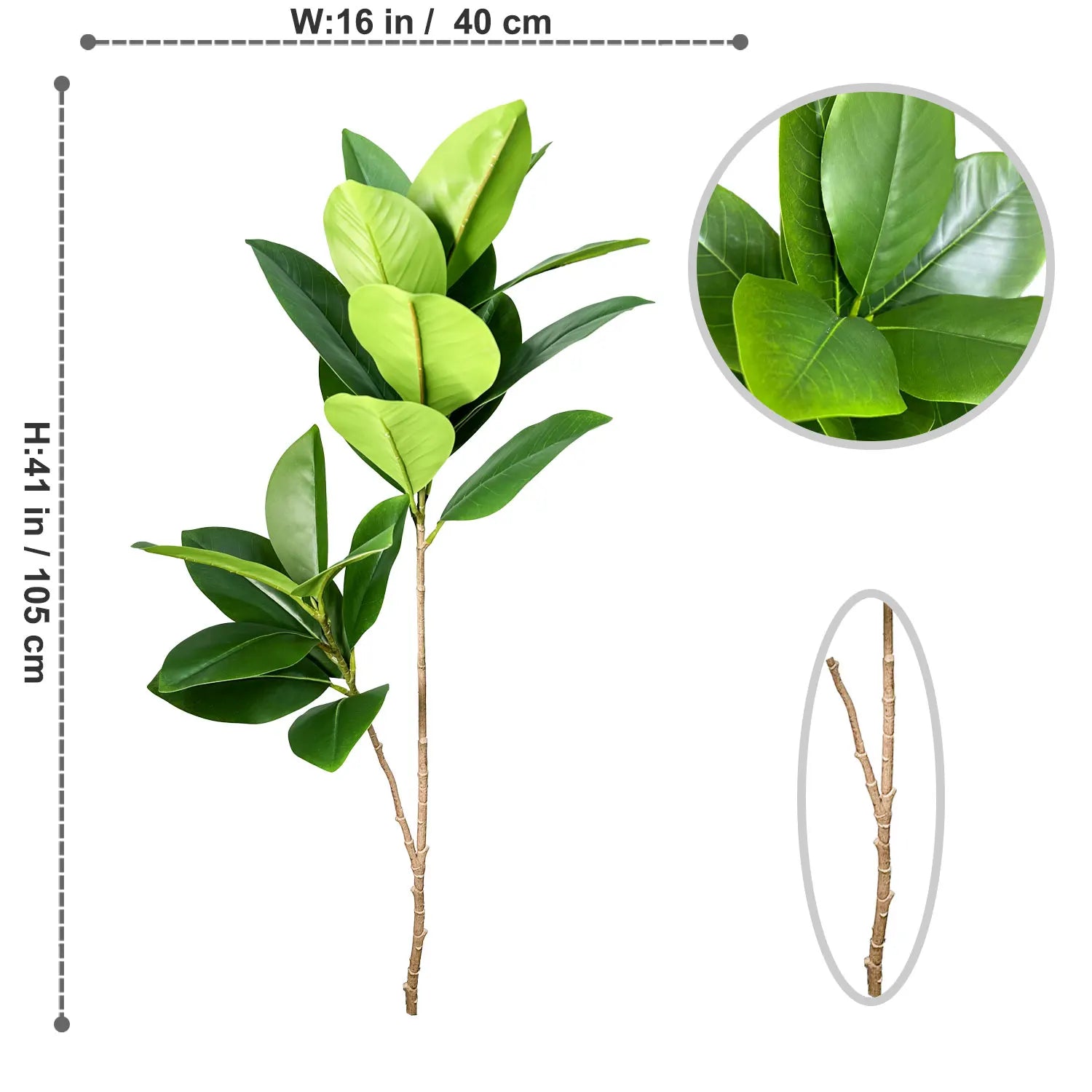 Artificial Ficus Tree – 70/135cm