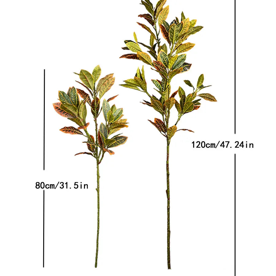 Ficus Tree with Autumn Leaves - 120cm