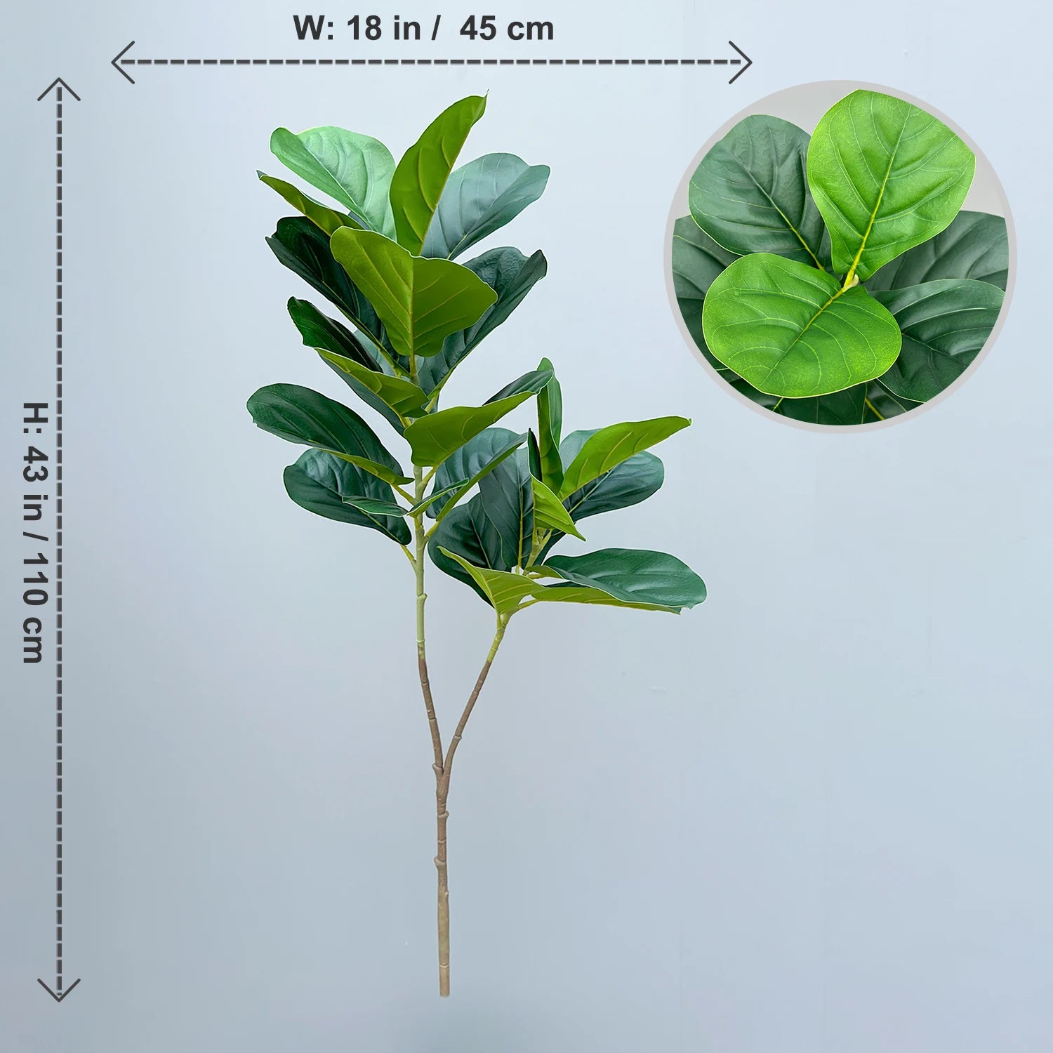 Artificial Ficus Tree – 70/135cm