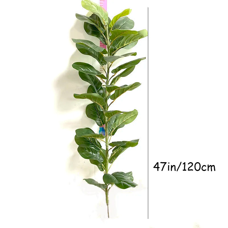 Large Ficus Tree - Tropical Monstera & Palm Leaf - 150cm
