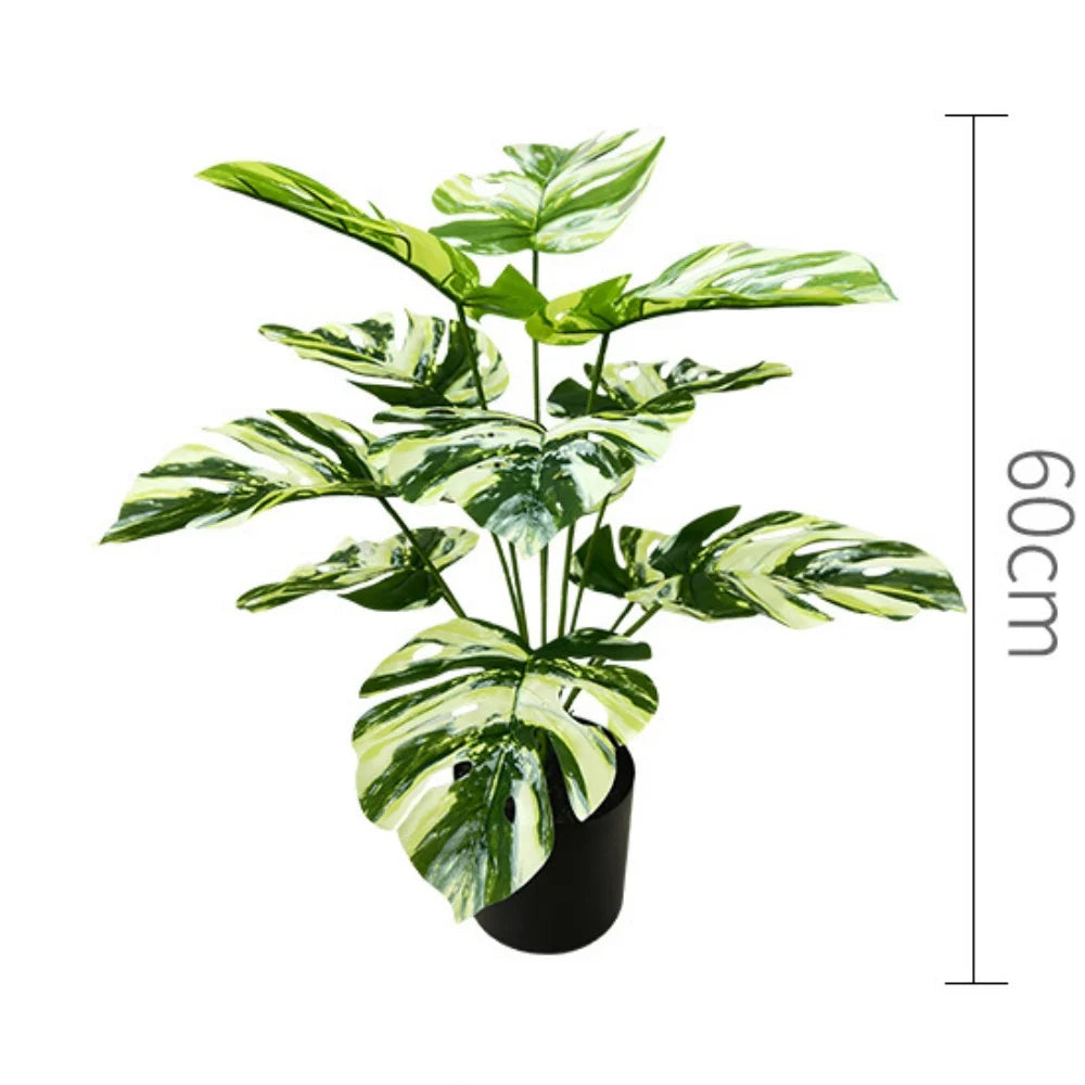 Artificial Turtle Leaf Plant – 50/86cm