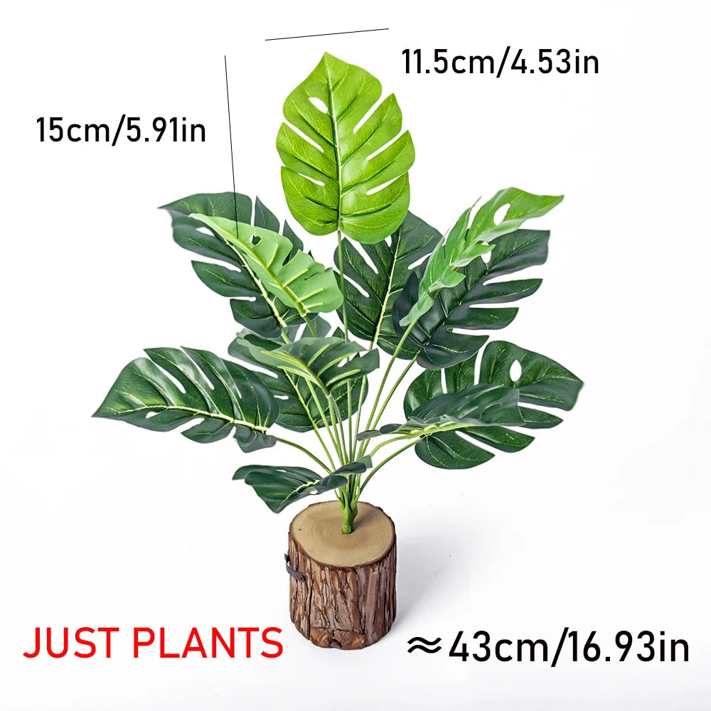 Monstera Tree with 12 Forks - 43cm