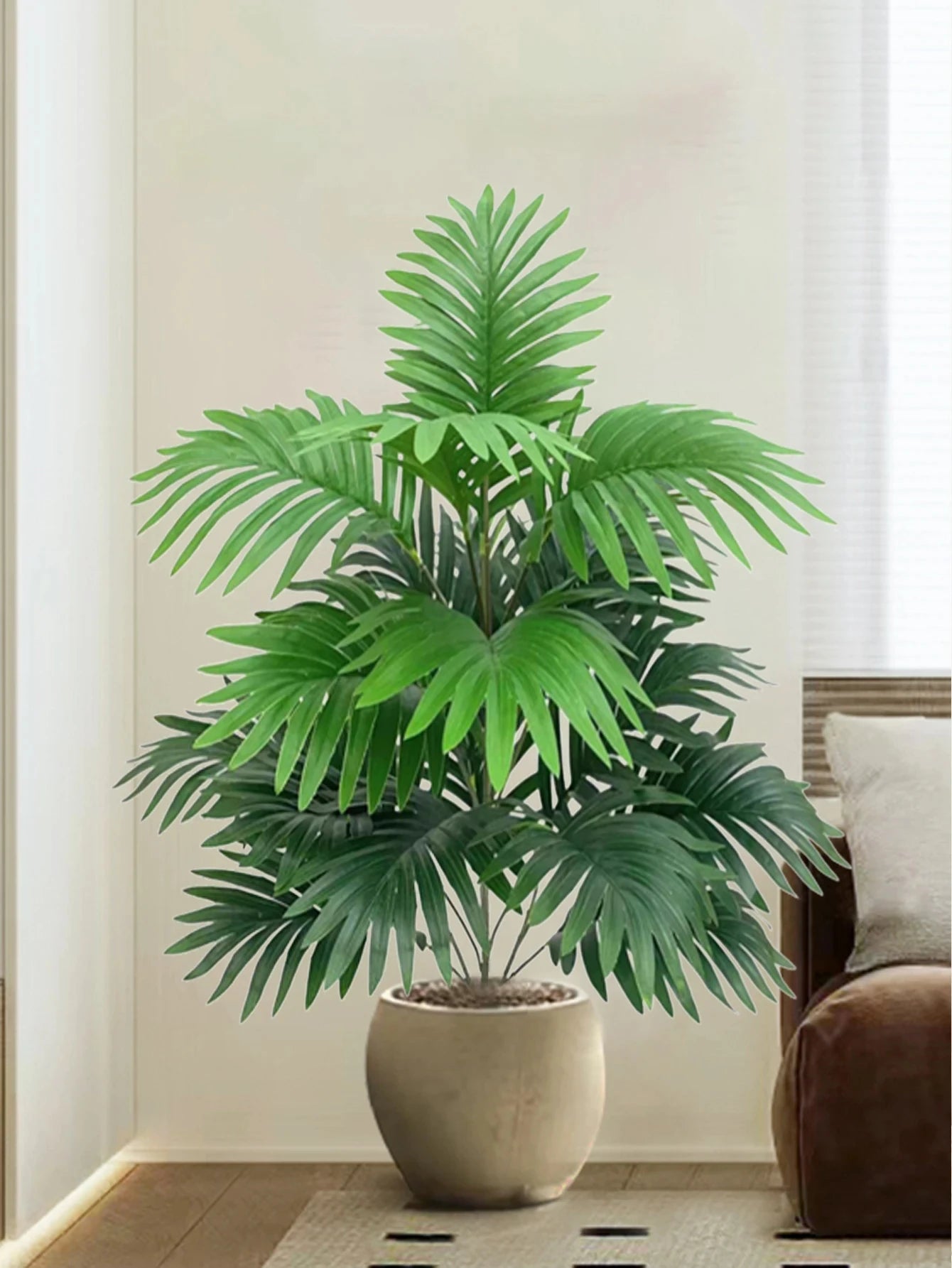 Palm Tree with Monstera Leaves - 70–80cm