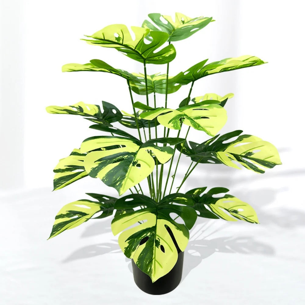Artificial Turtle Leaf Plant – 50/86cm