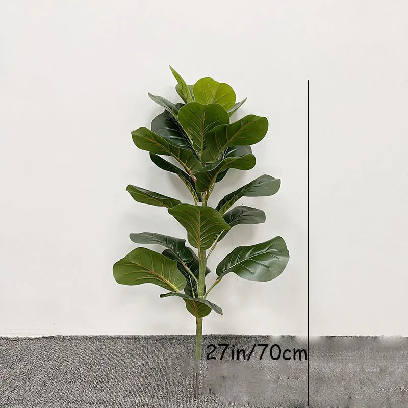 Large Ficus Tree - Tropical Monstera & Palm Leaf - 150cm