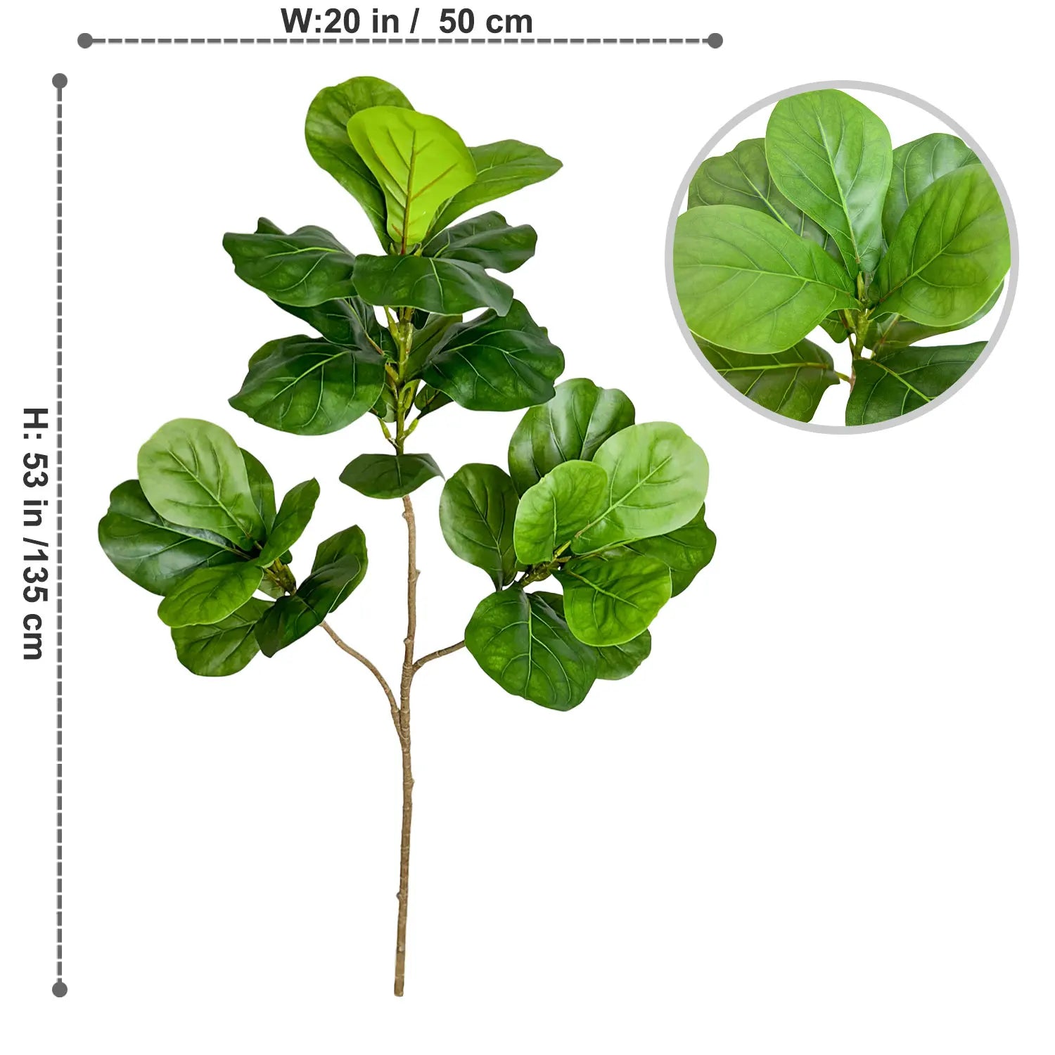 Artificial Ficus Tree – 70/135cm