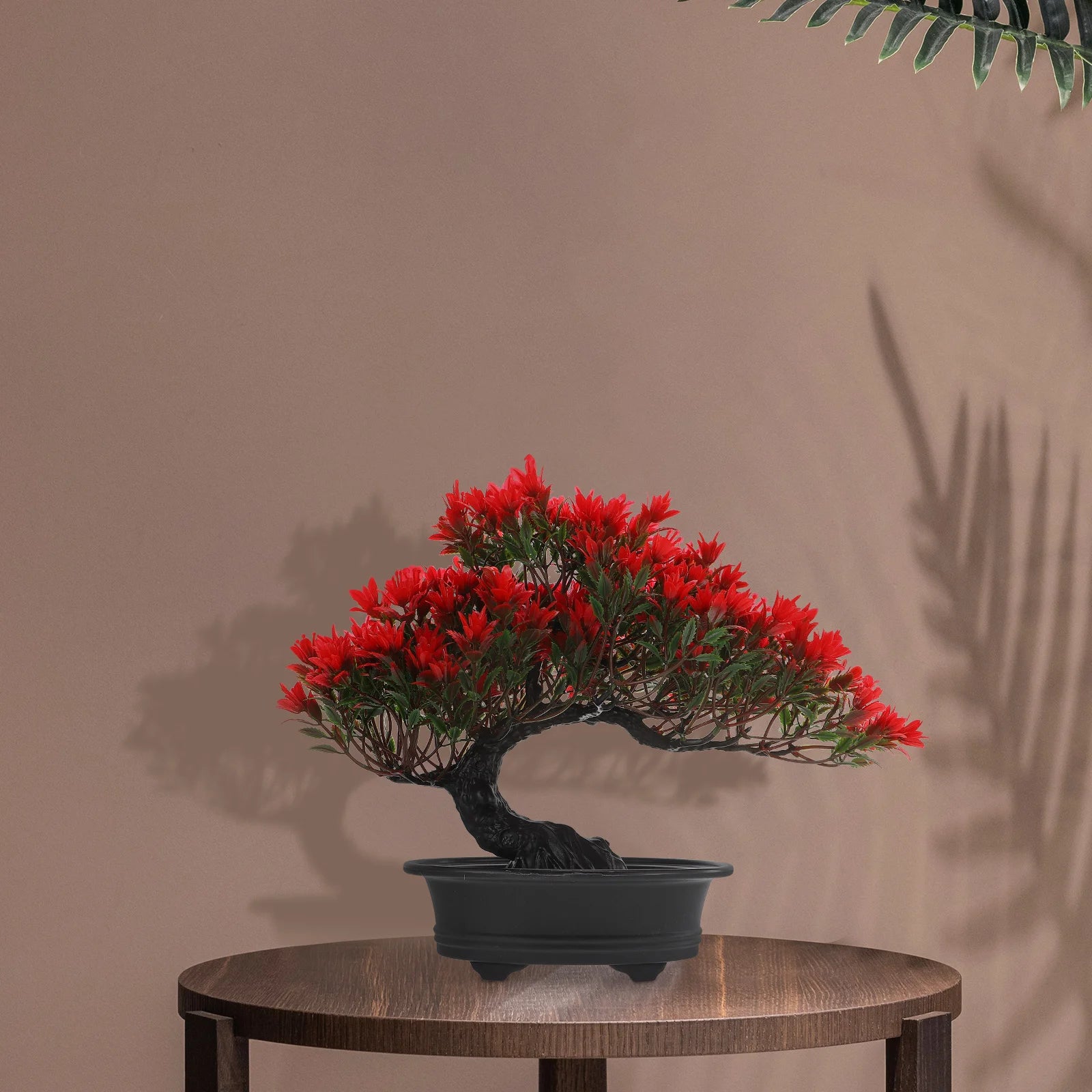 Artificial Plant Potted Bonsai Green Small Tree Plants Ornaments Realistic Everlasting Plastic Lifelike Potted home Flower Decor