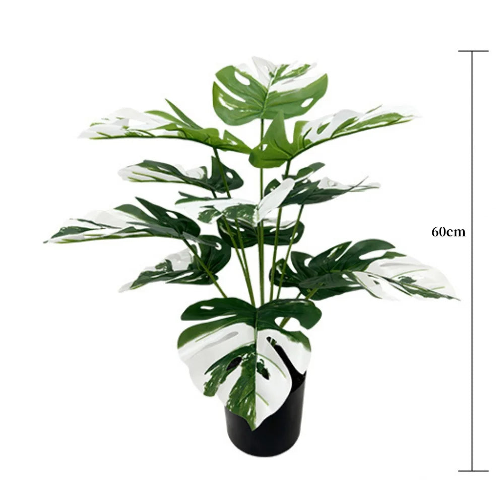Artificial Turtle Leaf Plant – 50/86cm