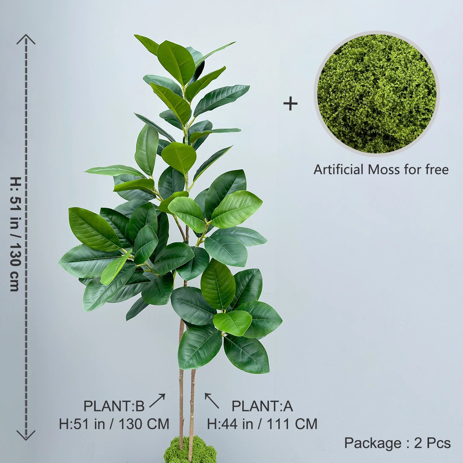Artificial Ficus Tree – 70/135cm