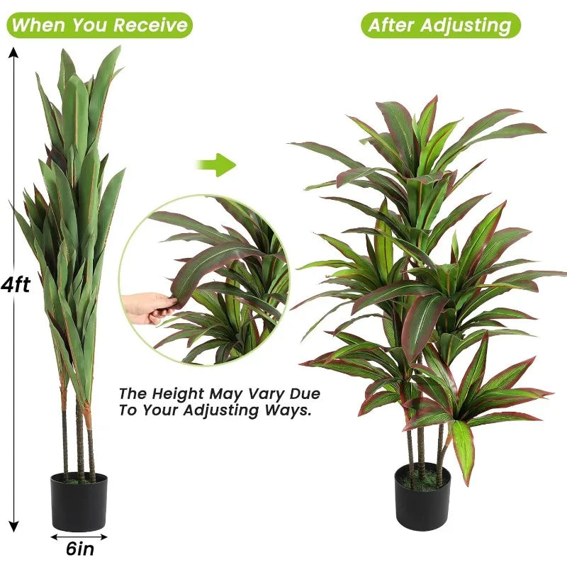 Dracaena Faux Plant – 120 cm