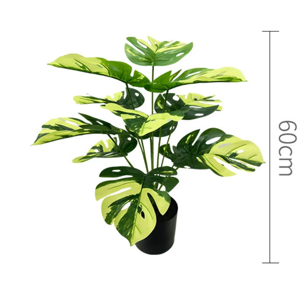 Artificial Turtle Leaf Plant – 50/86cm