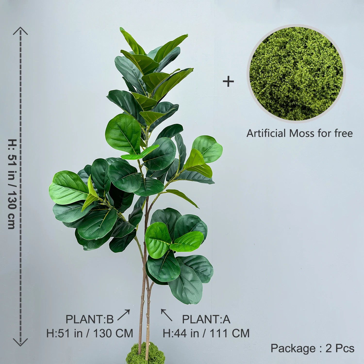 Artificial Ficus Tree – 70/135cm