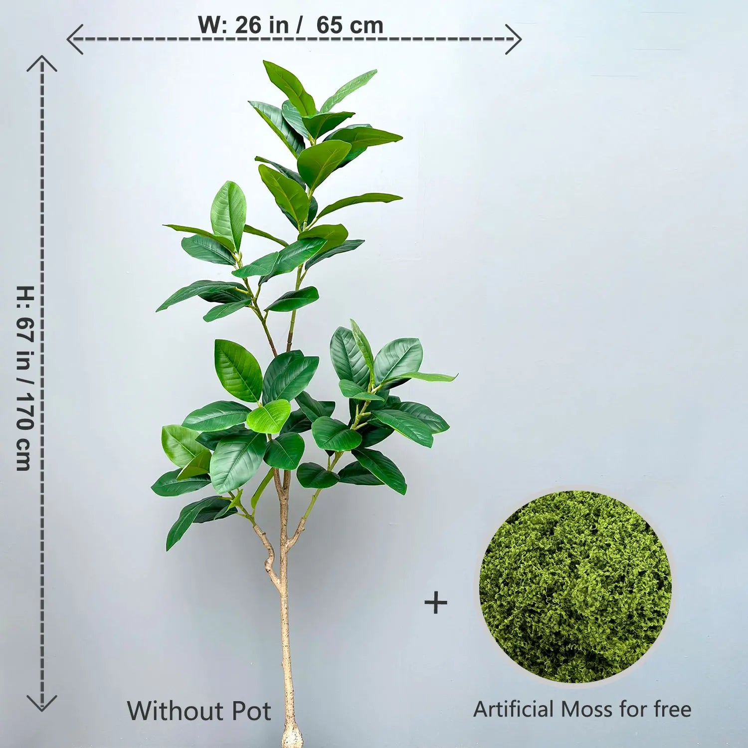Artificial Ficus Tree – 70/135cm