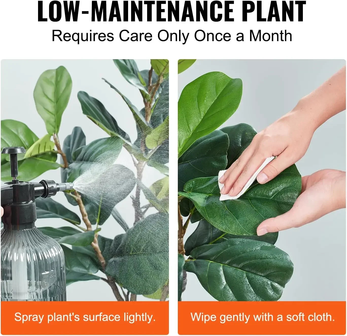 Artificial Fiddle Leaf Fig Tree – 120cm