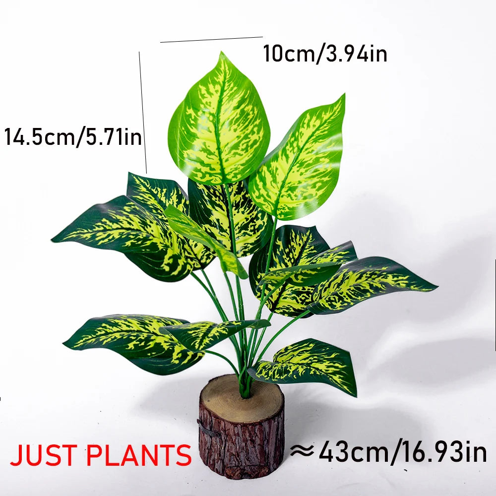 Monstera Tree with 12 Forks - 43cm
