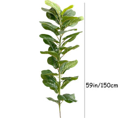 Large Ficus Tree - Tropical Monstera & Palm Leaf - 150cm