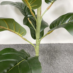 Large Ficus Tree - Tropical Monstera & Palm Leaf - 150cm