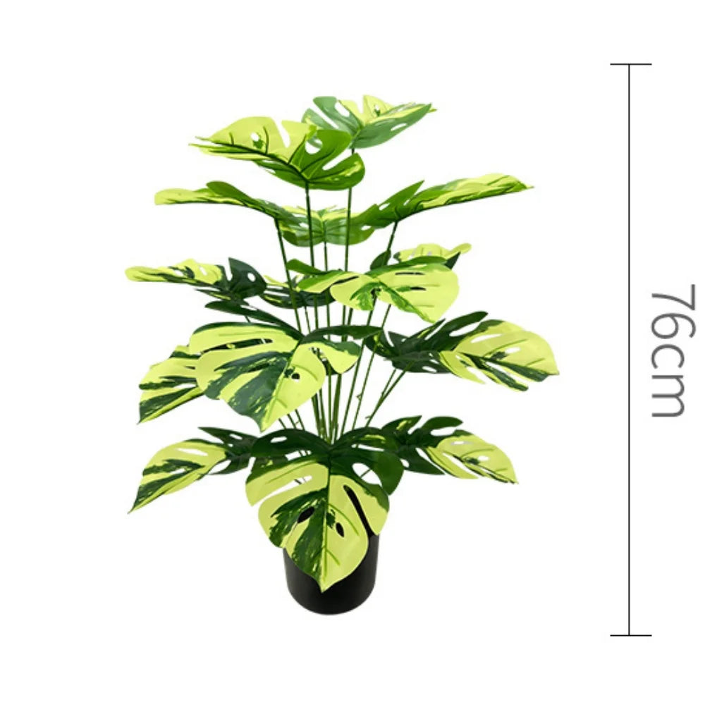 Artificial Turtle Leaf Plant – 50/86cm