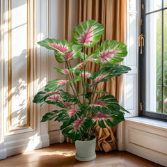 Artificial Turtle Leaf Plant – 50/86cm
